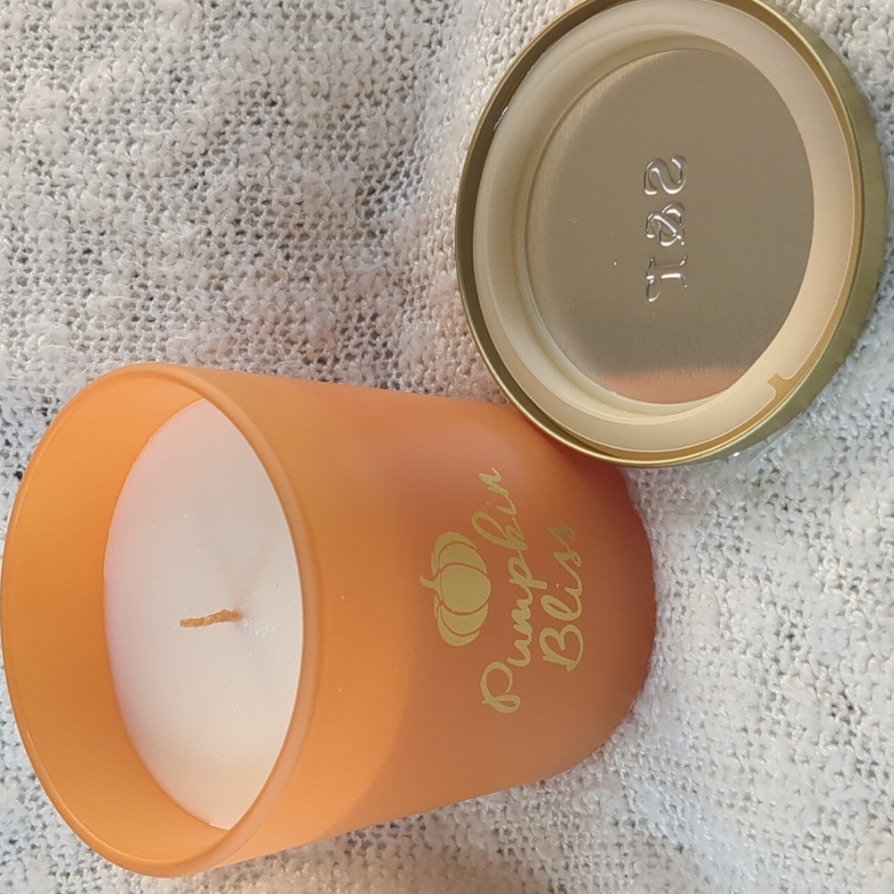 Summer & Rose Pumpkin Bliss Soy Blend Candle, 269g/9.5oz(4"x3"x3.5") - Picture 14 of 16